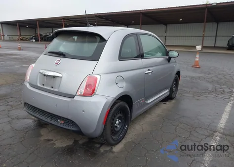 2017 Fiat 500E Battery Electric from USA, damaged, VIN 3C3CFFGE2HT586106